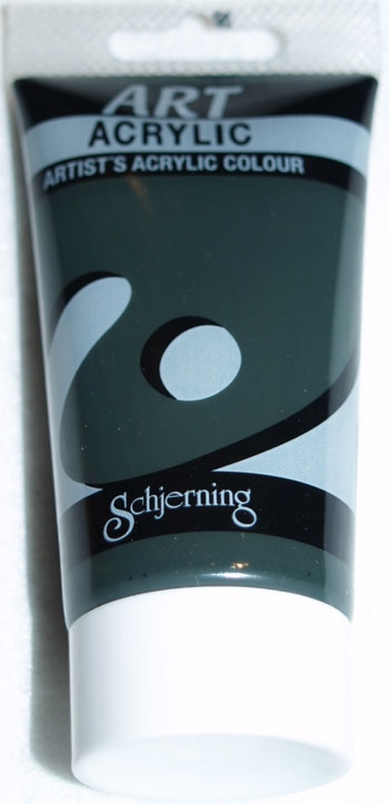 Schjerning Art Acrylic Oxid grøn 75ml
